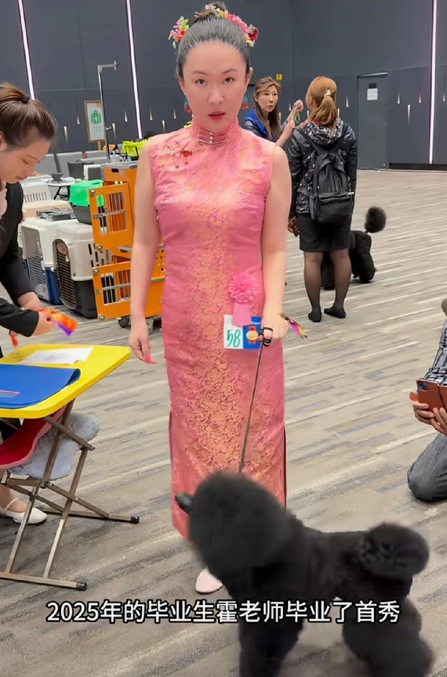 霍思燕的新赛道，不是现在热门的短剧和综艺，而是带着她的爱犬参加国际级别的赛事（跟