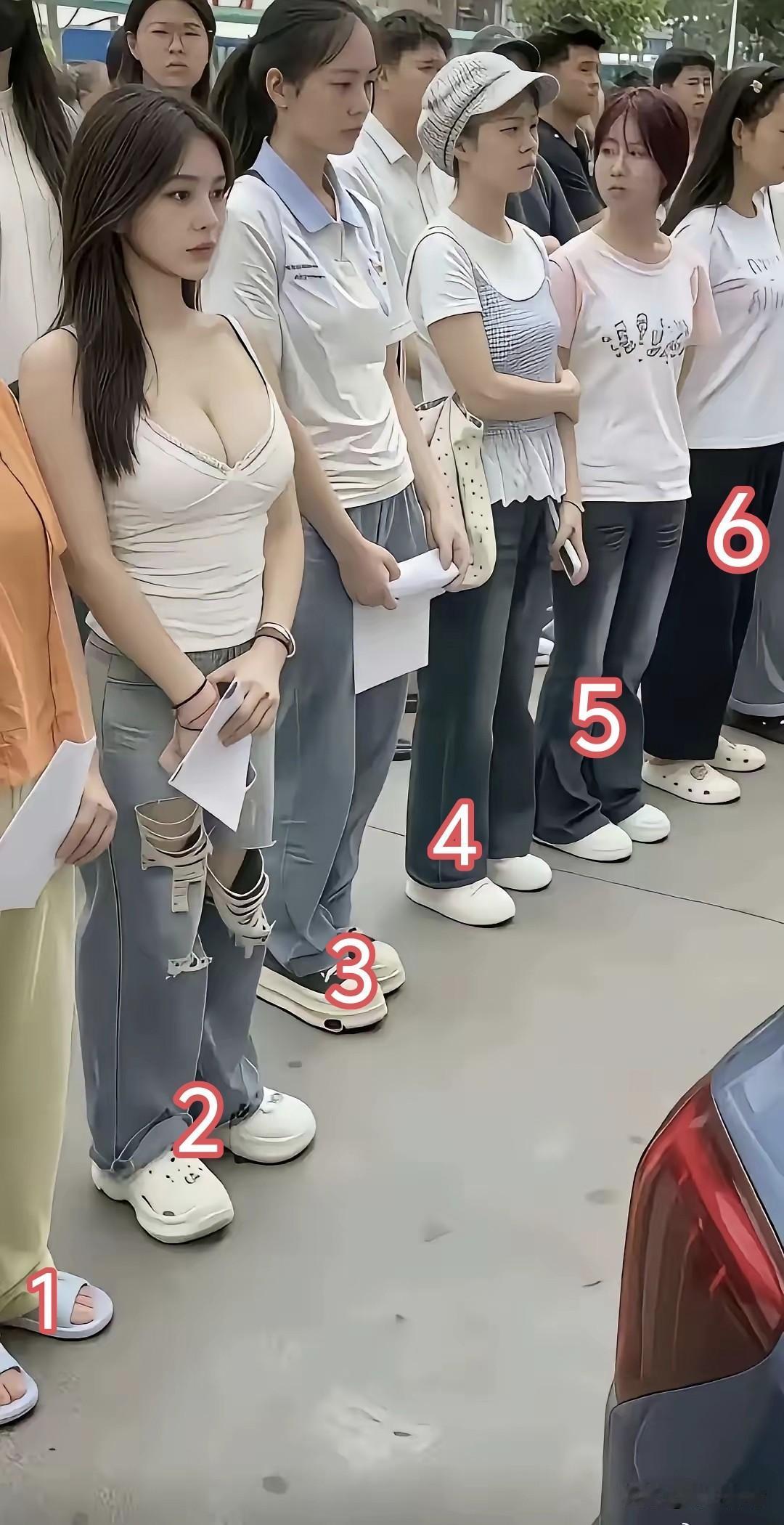大家猜:这么多应聘者哪一位最有可能会被招聘方选中？