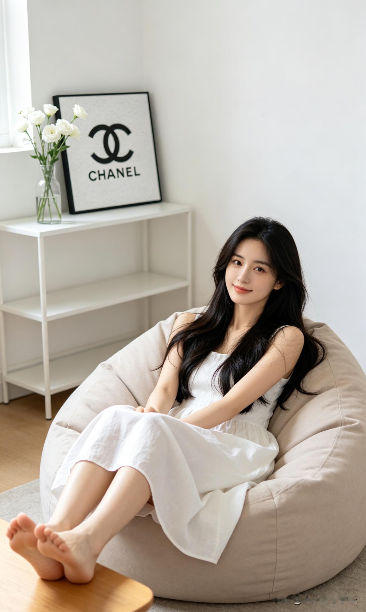 ai宝妈送完宝宝去幼儿园，在家休息ai宝妈宝妈辣妈ai辣妈