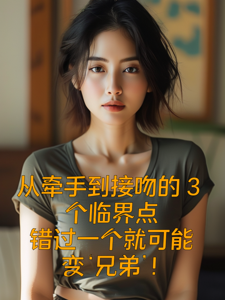 从牵手到接吻的3个临界点，错过一个就可能变‘兄弟’！