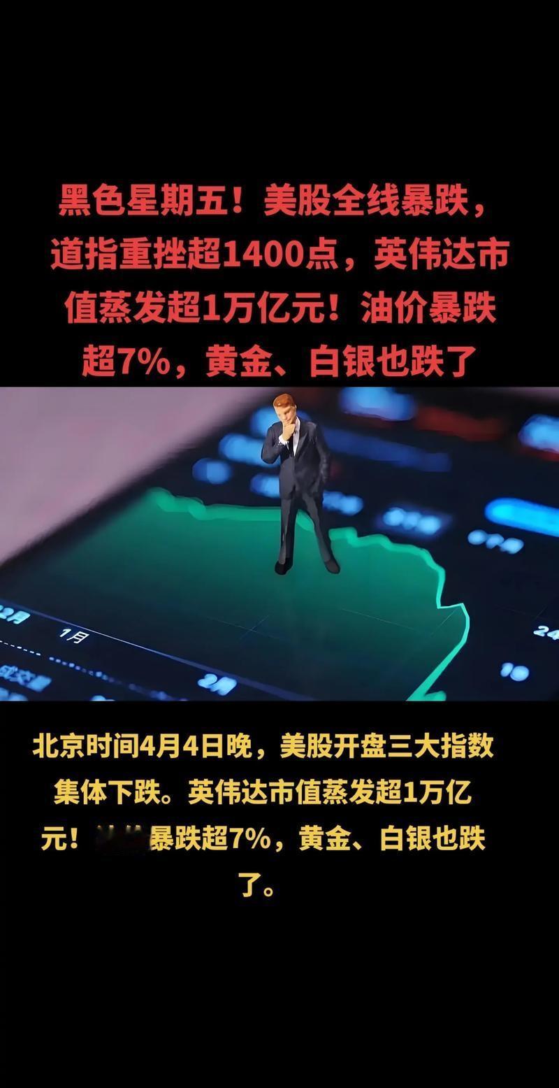 美股暴跌！黑色星期五崩了，普通人别慌，这3个信号藏着机会刚打开财经APP就被