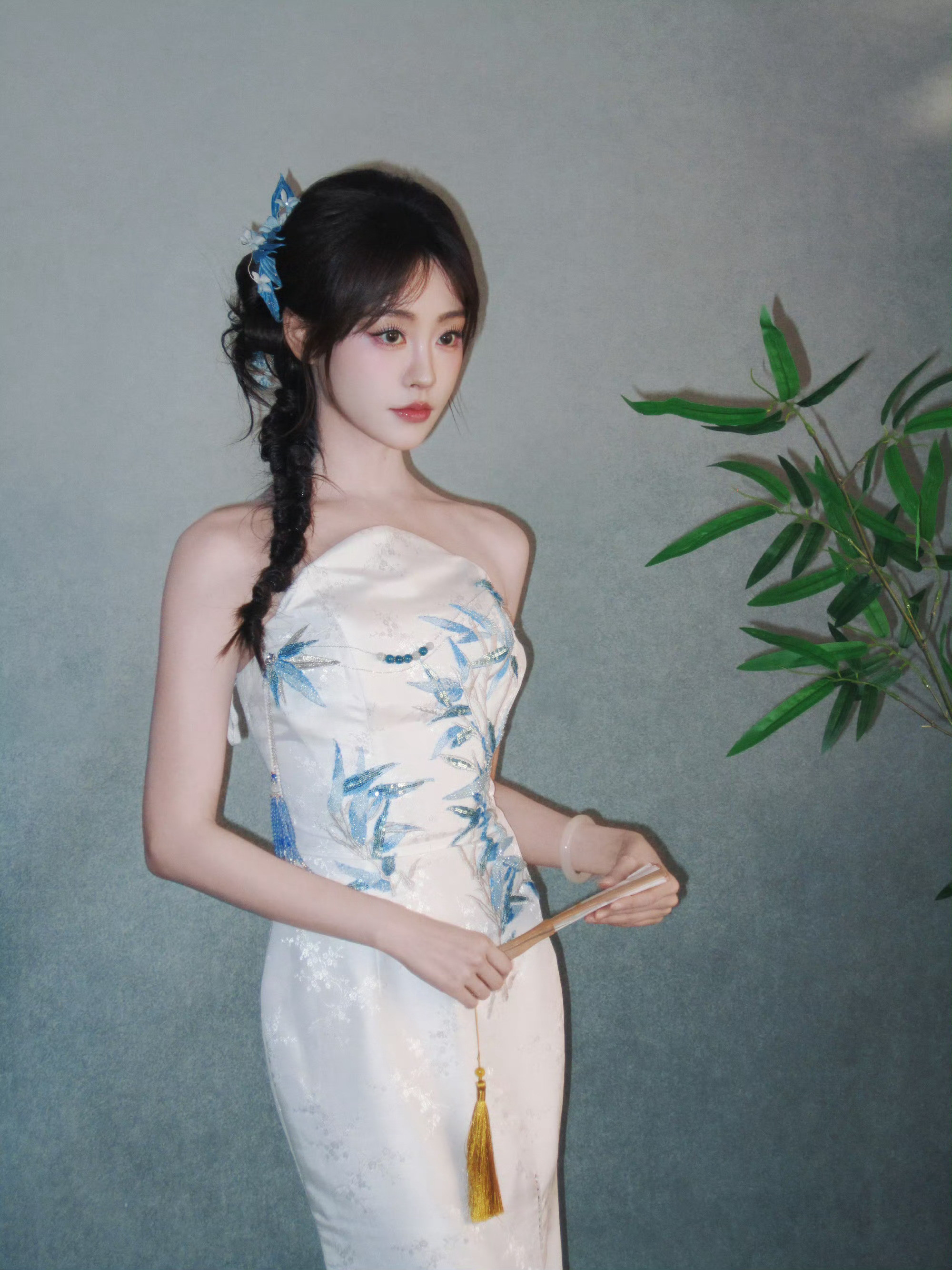 喜欢这个物料大王！祝绪丹：拍完你的拍你的蛋壳：存完这张存那张