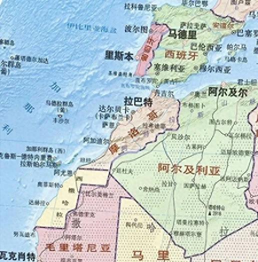 摩洛哥和阿尔及利亚作为陆上邻国，几十年来关系很差，2021年断交，至今没复和，双