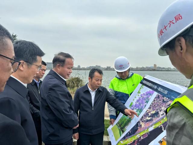 陈跃庆到仙洲岛调研推进全域整治提升工作