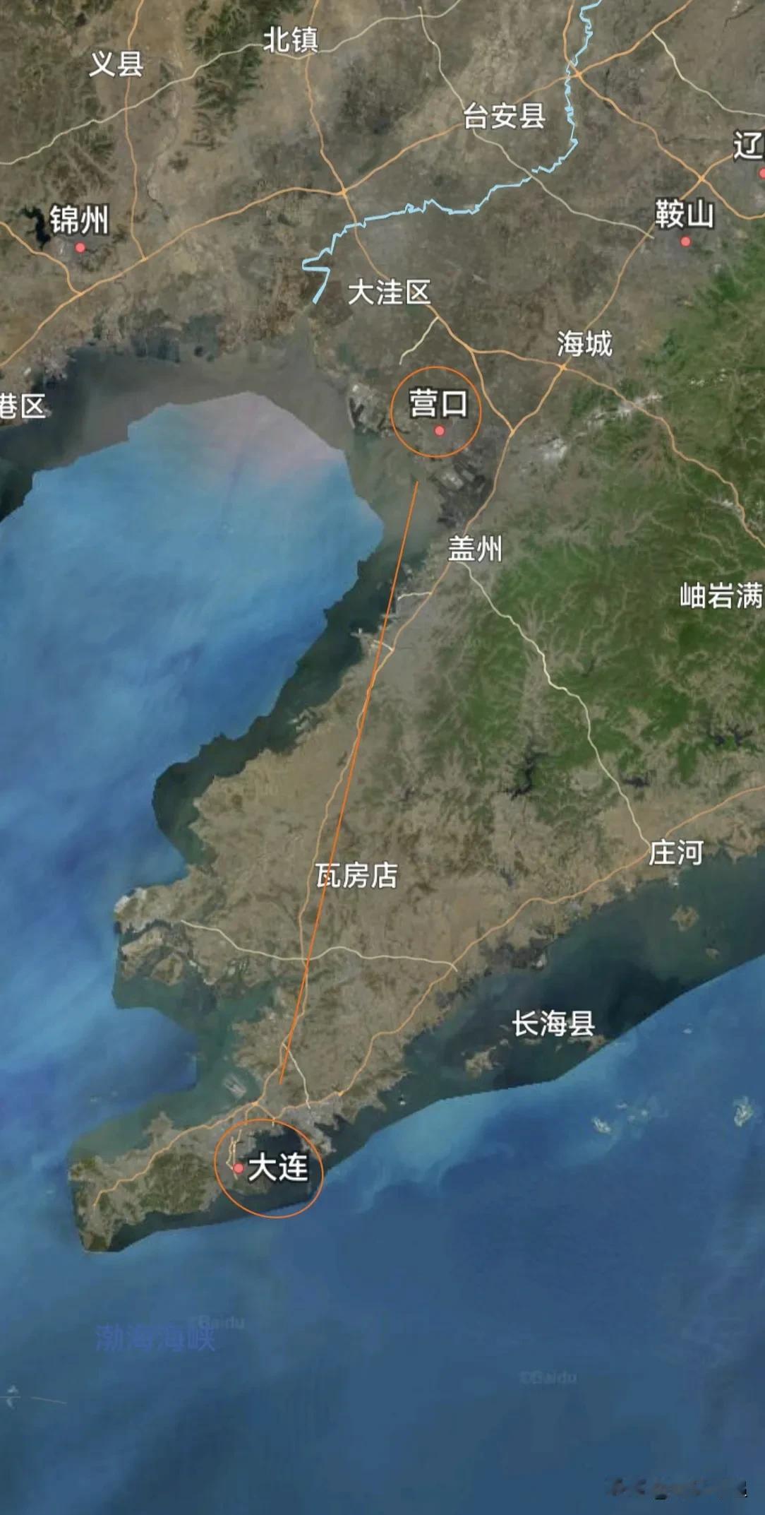 辽宁，从营口1到大连2大连作为东北首个万亿GDP城市，综合经济实力远高于营口，
