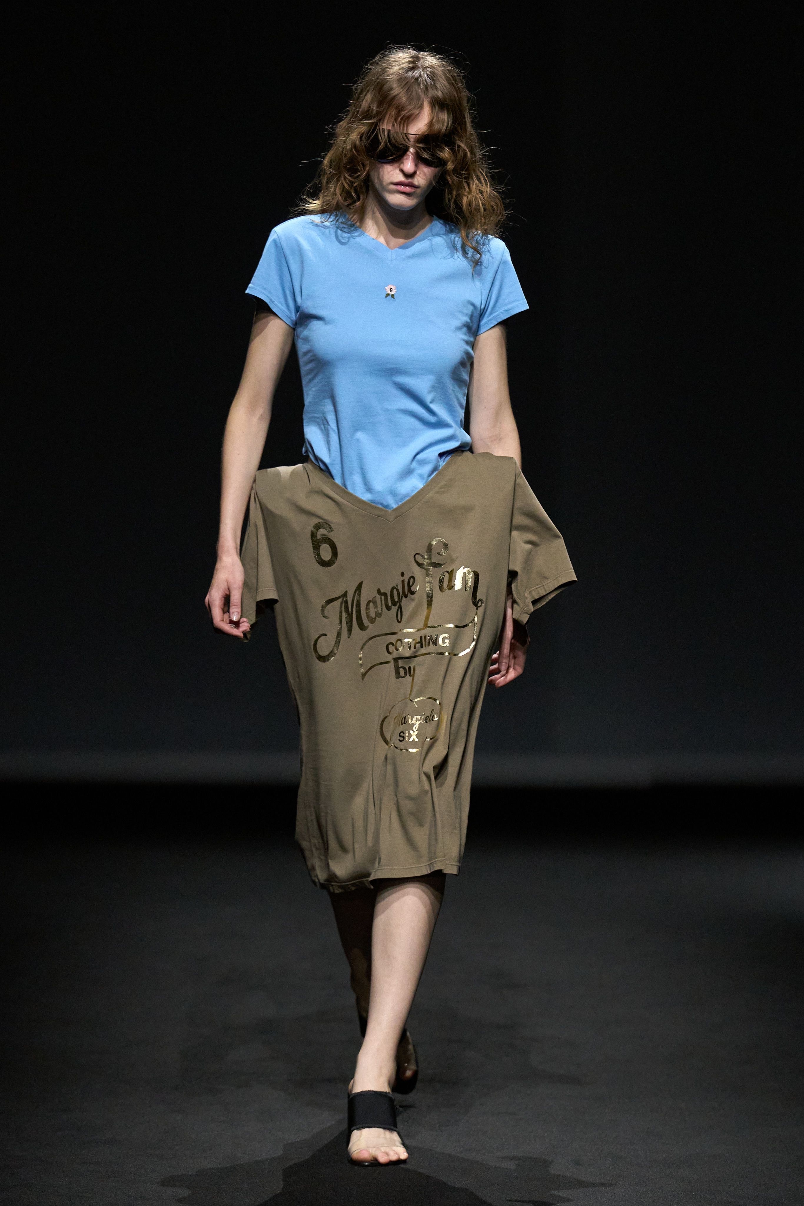 MM6MaisonMargiela2027春夏：熟悉的衣服换了一种玩法。衬