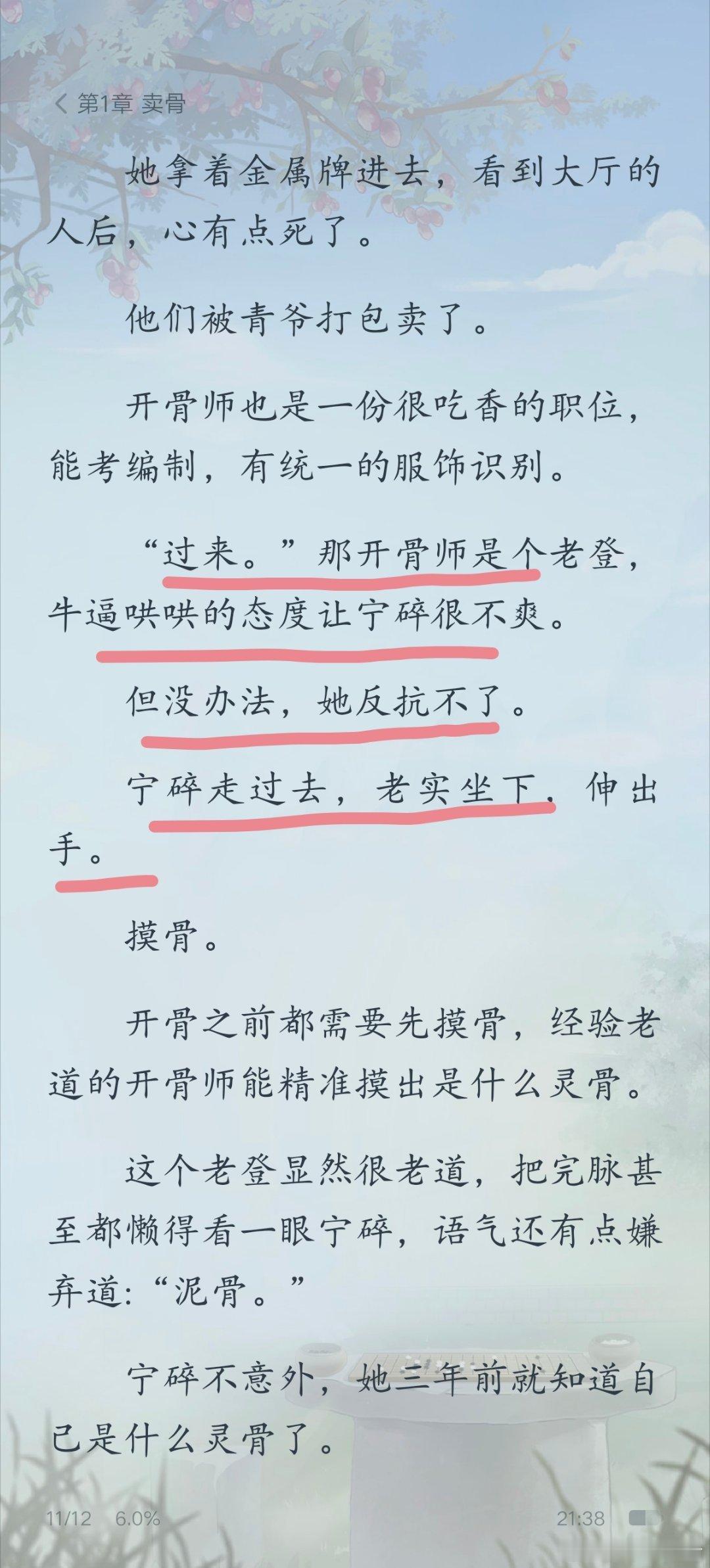 我在瞅看刚新收的这本仙侠修真文《今日宜修仙》，文案很有以前传统仙侠修真文的味，开