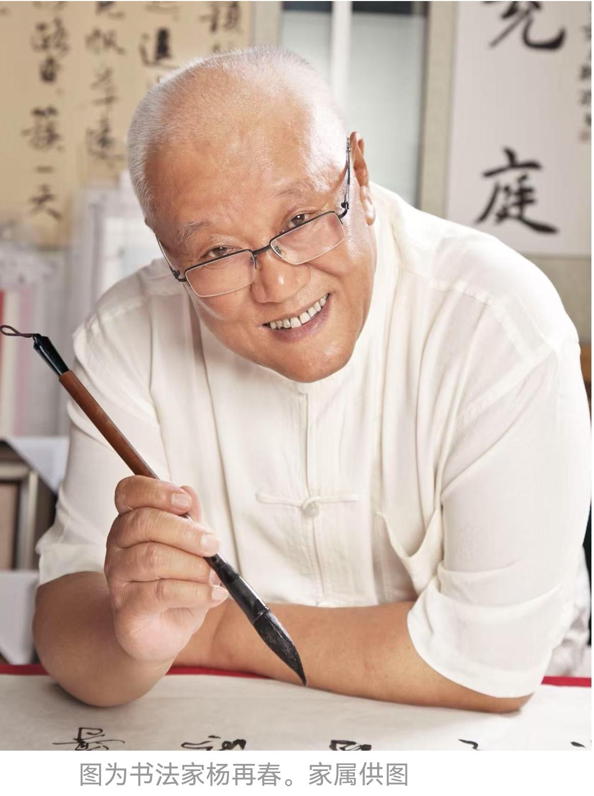 对比杨再春和启功的书法作品，两位先生的书法水平不是简单的高下之分，而是不同风格的