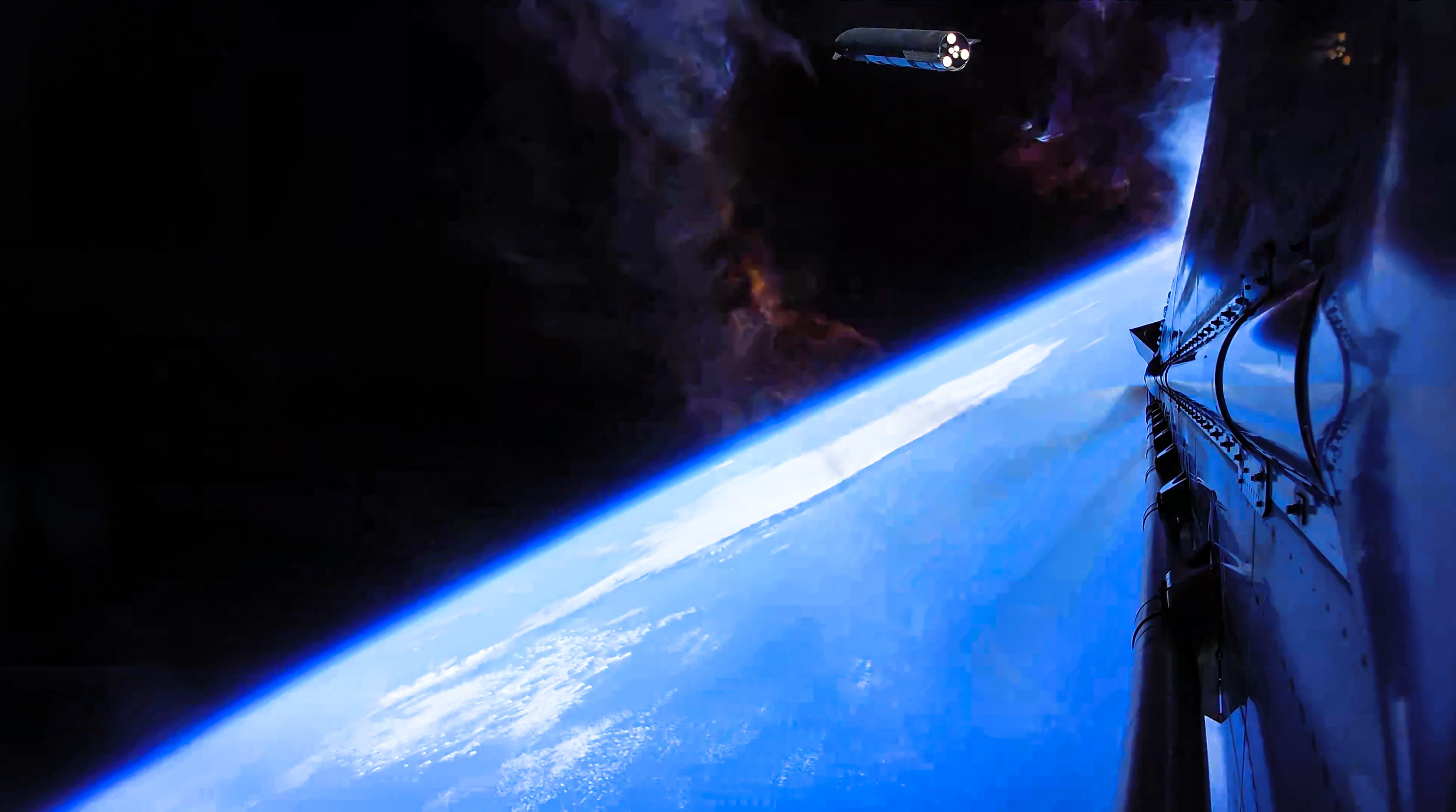 SpaceX星舰12飞照片纯享版