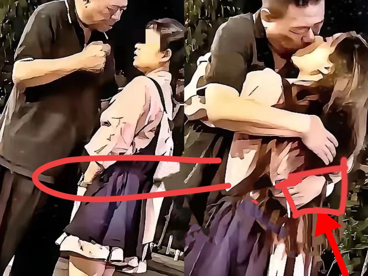 杭州湖滨路深夜的那个拥抱，狠狠撕开了成年人最真实的婚恋偏见😮白发大爷牵手粉色