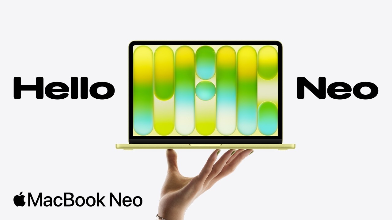 【Apple说明“MacBookNeo”的名称由来】最后一刻被泄露MacB