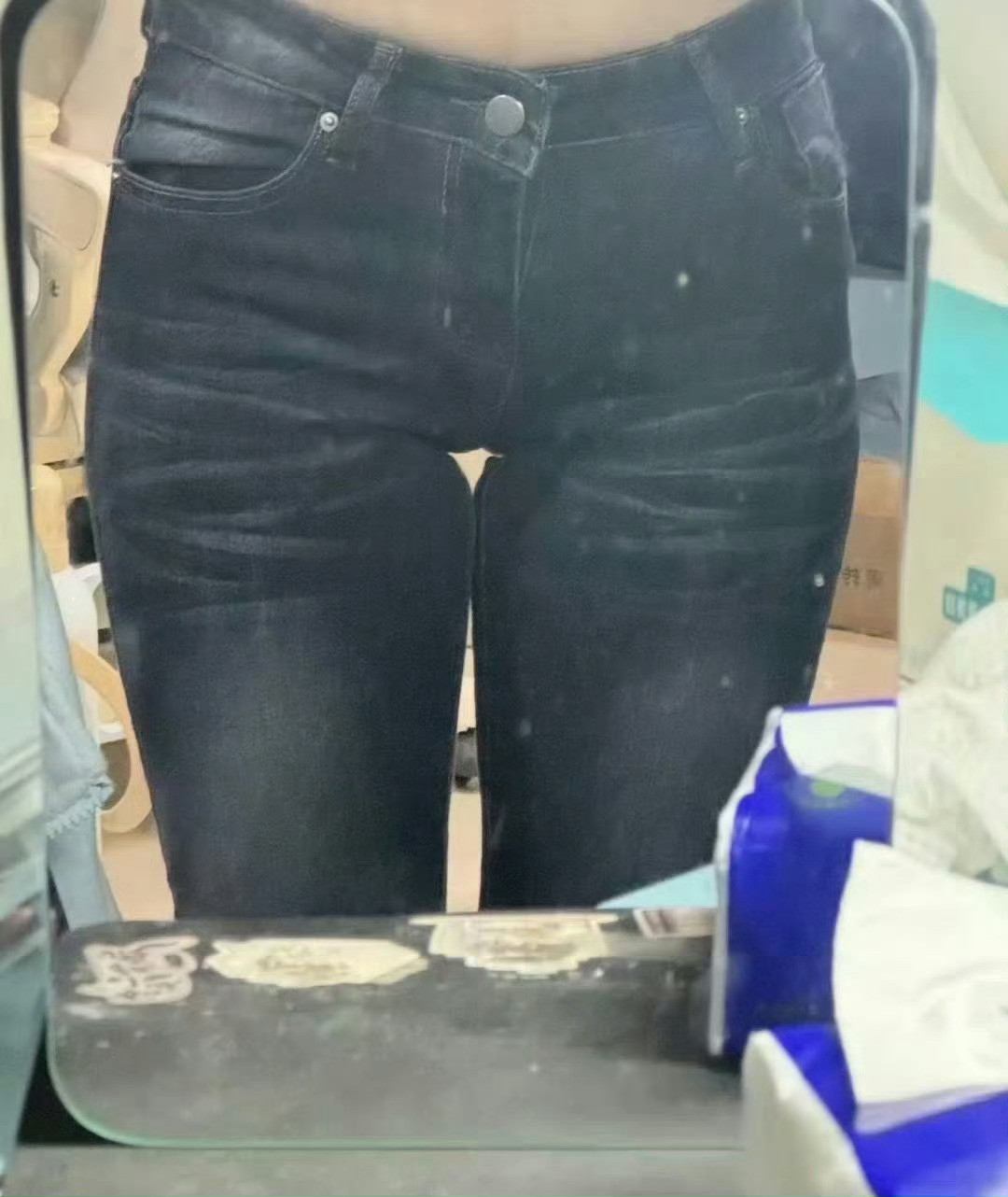 新买的裤子有点勒​​​​​​