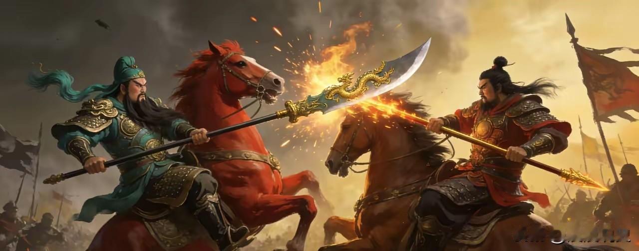 颜良被关羽斩杀后，袁绍让文丑小心，文丑说：“我打赵云不分胜负，关羽没什么了不起，