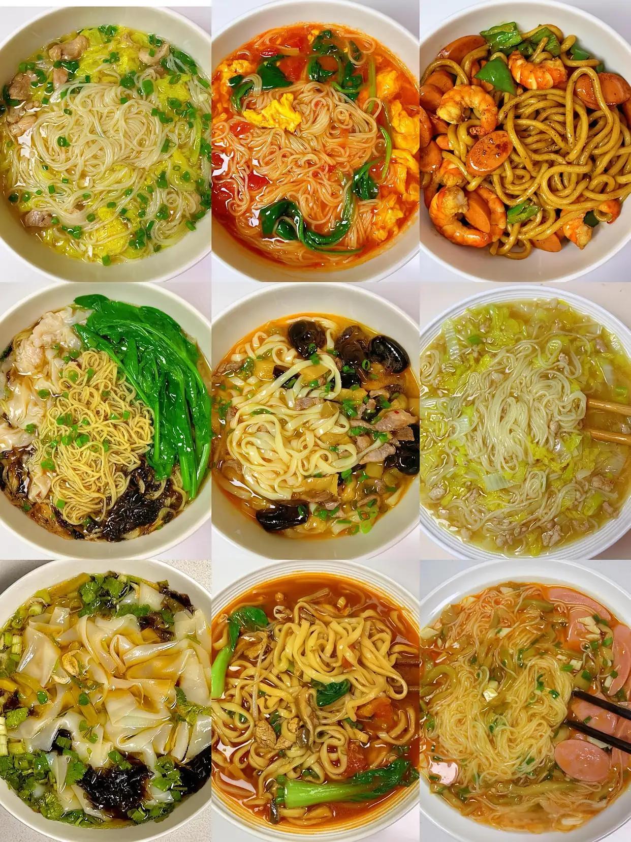 哪碗面符合你的口味？中国面食有上百种，河南烩面、北京炸酱面、山西刀削面、陕西