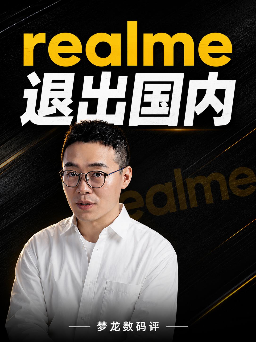 realme退出国内！真我时代结束了？realme正式宣布暂停国内新品更新，未