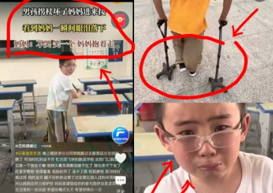 “心碎一刻！”一位母亲正在街头摆摊时，突然接到一个让她心碎的电话——她的儿子在学