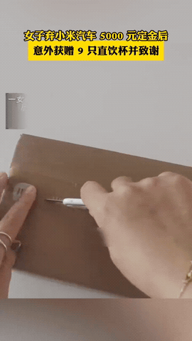 女子退订小米汽车放弃5000定金，几天后收到意外惊喜！