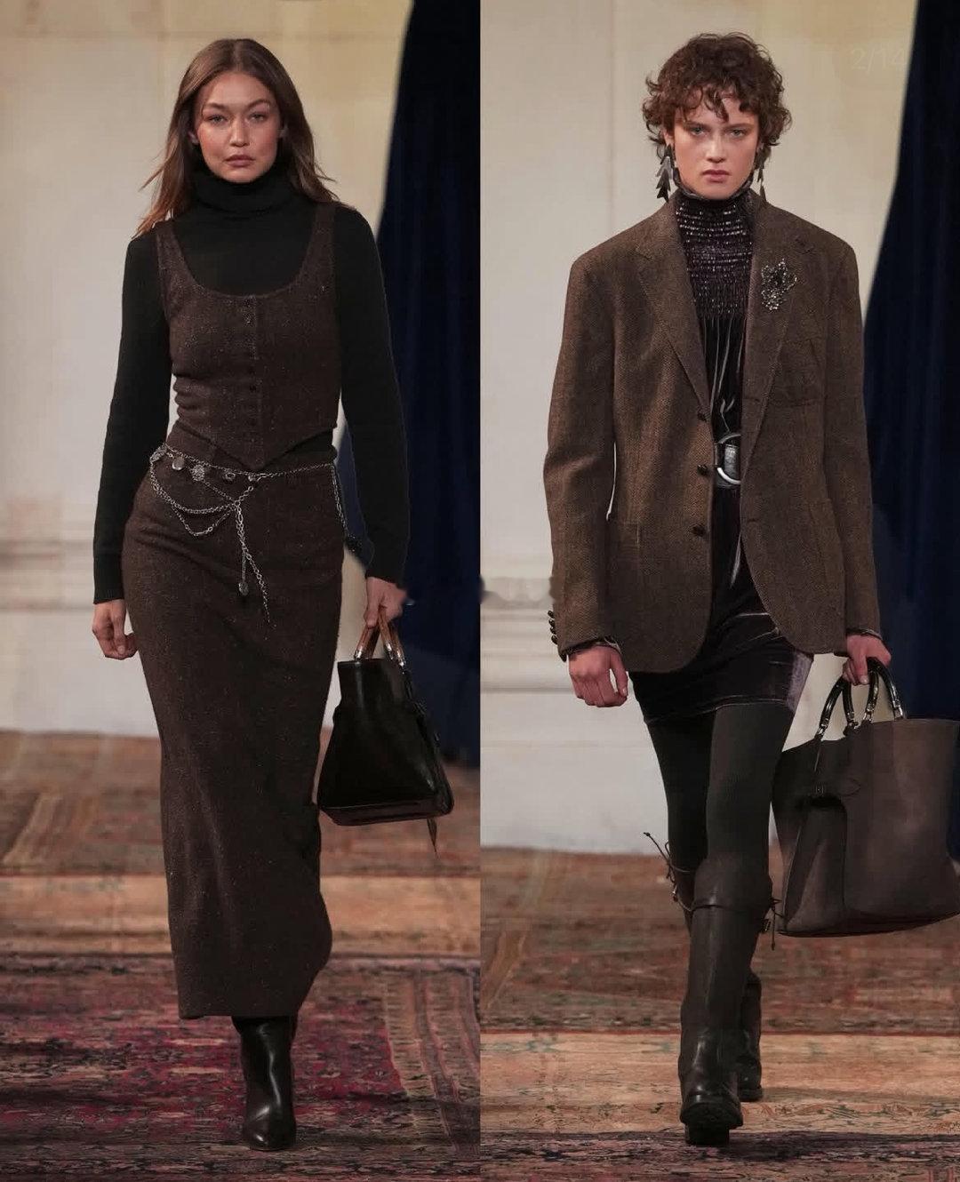 纽约时装周｜RalphLauren打造了一场沉浸式美式庄园大秀，杰克斯·沙恩曼