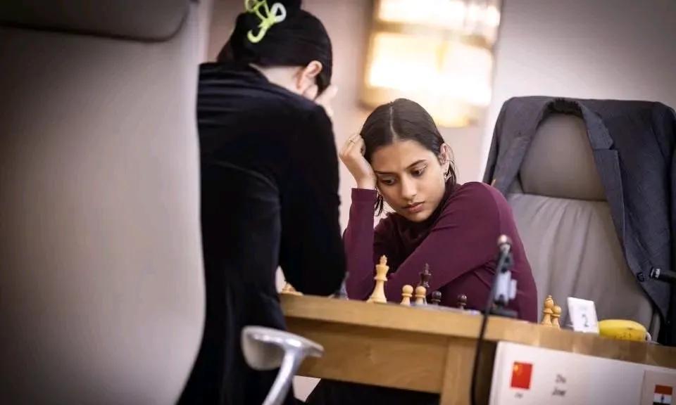 女子国际象棋世界杯八强产生2号种子朱锦尔加赛不敌印度德什穆克，无缘八强，德什穆
