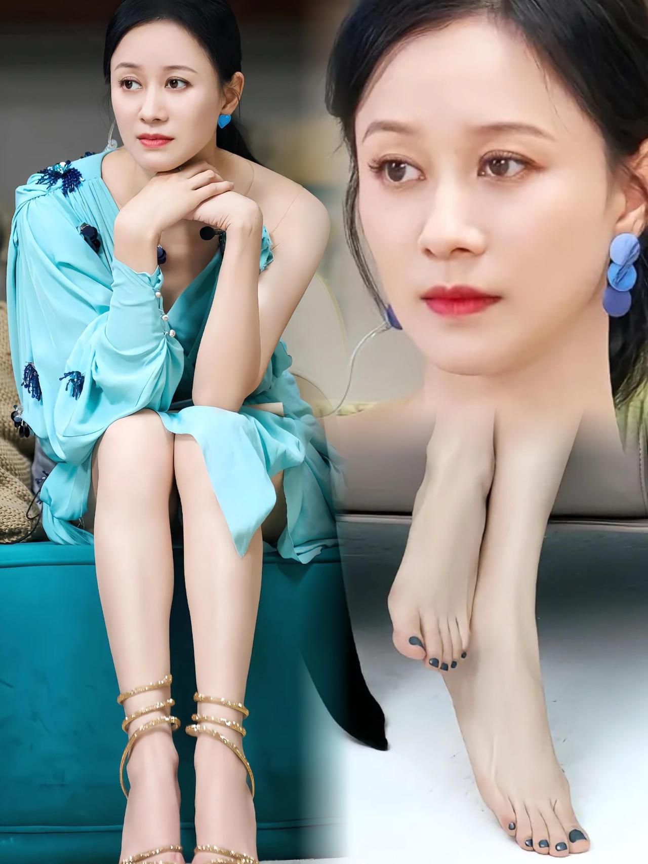 倪虹洁身高166 cm、体重约48 kg中国内地知名女演员，出演了众多优秀作