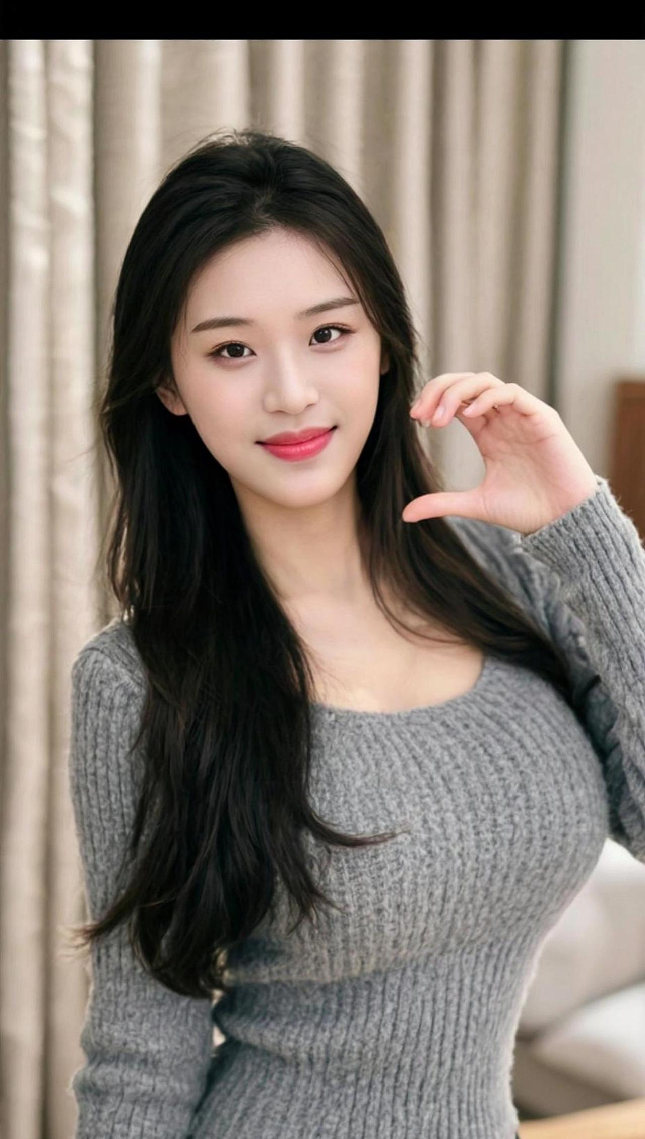 针织上衣的温暖质感，搭配简约高级感的氛围，仿佛是秋日午后的一杯热拿铁，让人忍不住