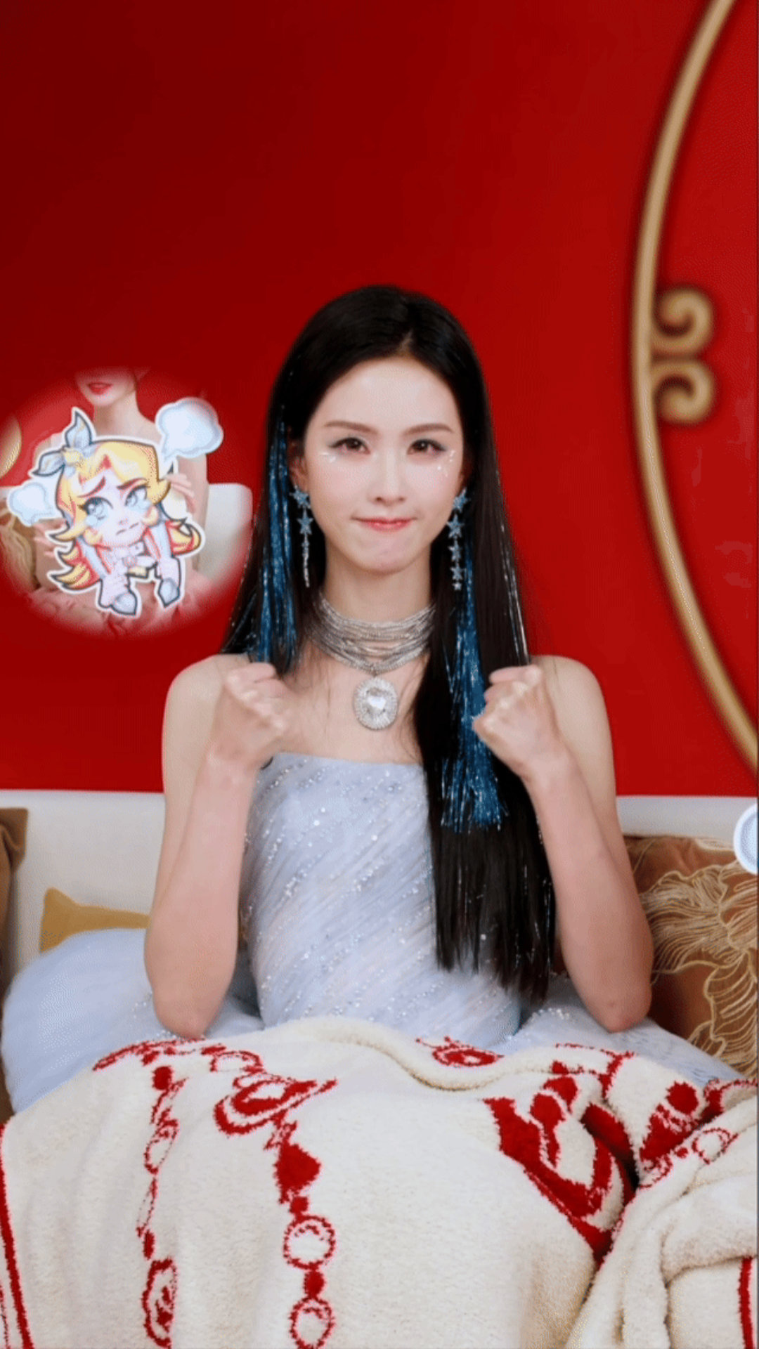 陈都灵深海公主谁能拒绝深海公主造型的陈都灵！神秘梦幻的氛围感直接拉满，萨勒芬妮