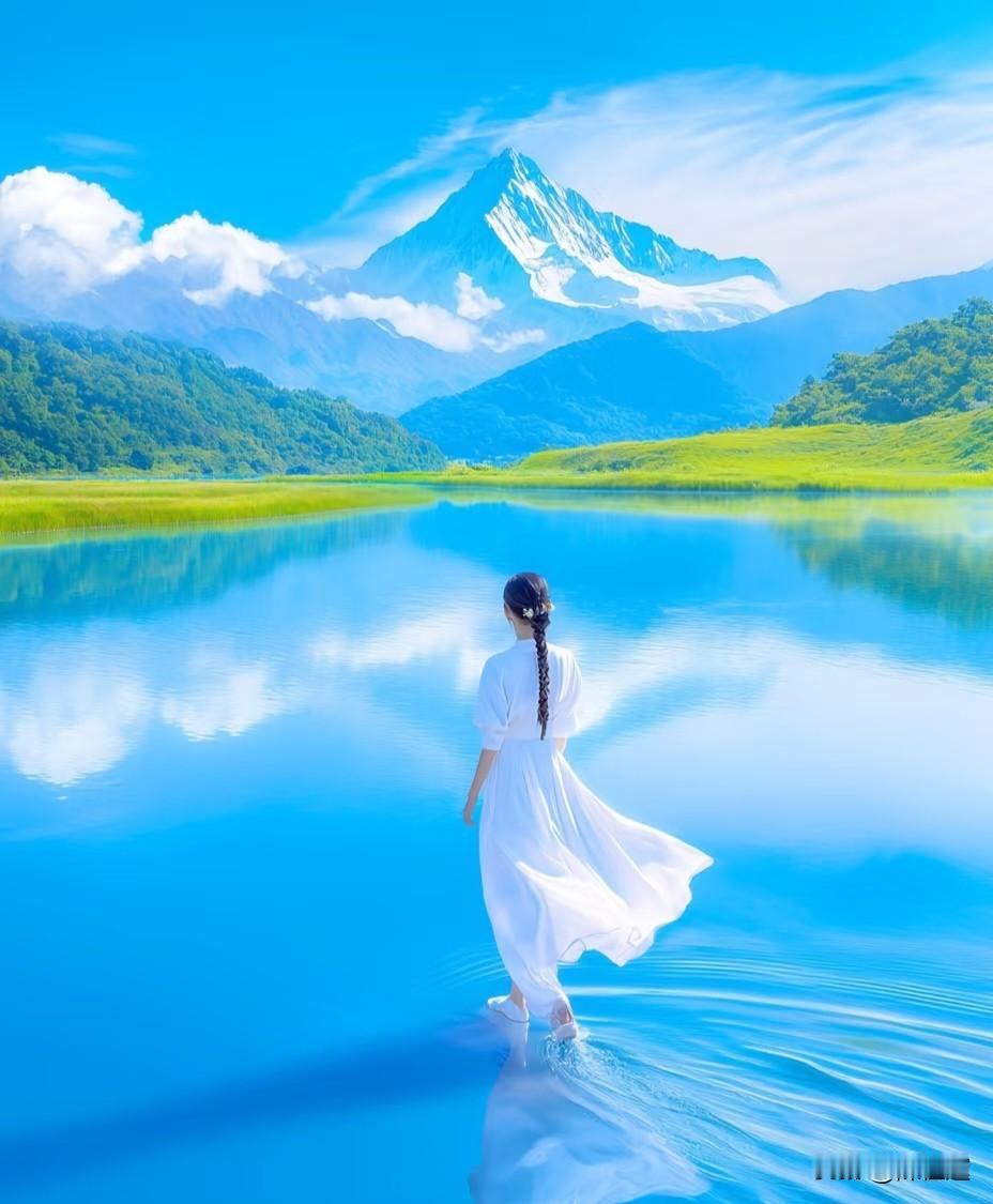远方，是令人向往的诗与梦。可以去海边感受那清凉的海风，踩在柔软的沙滩上，看着海浪