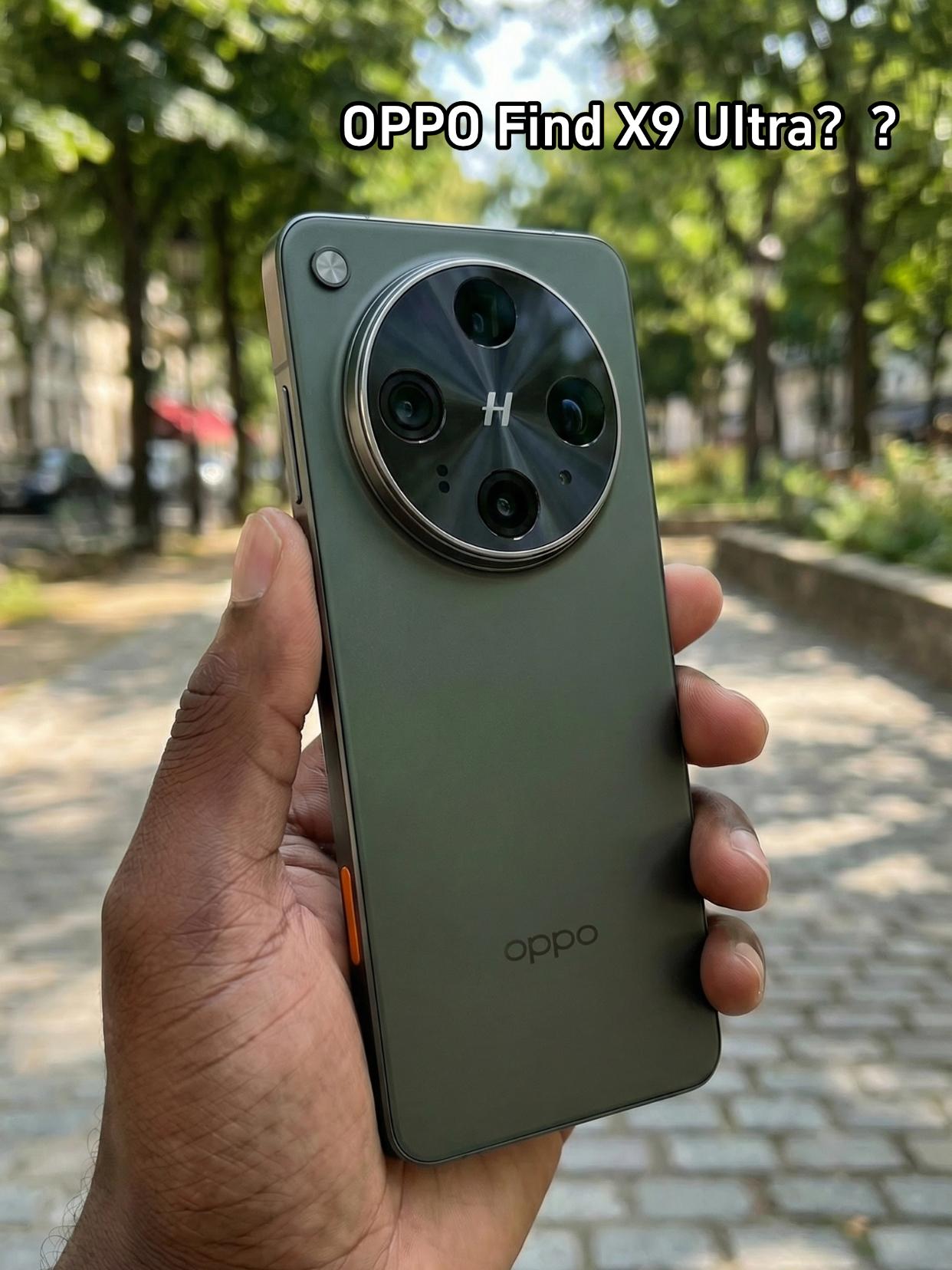 太炸裂了，OPPOFindX9Ultra真长这样？🫡4月份发布的OP