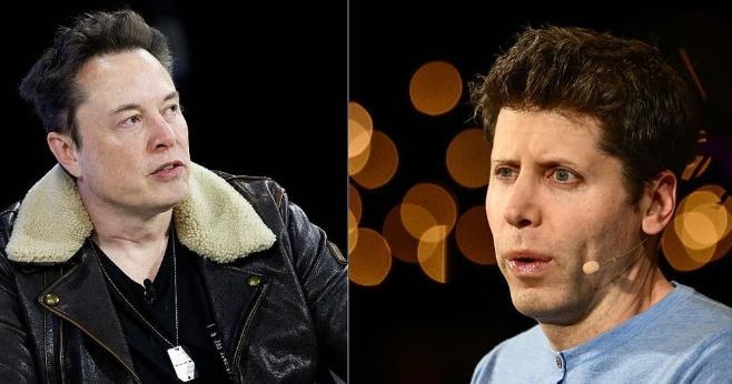 昔日并肩创业的搭档如今彻底撕破脸皮了，一边是顶级科技大佬马斯克，一边是AI巨