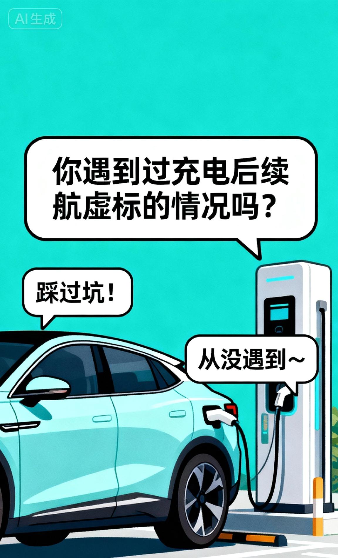 家人们，你们知道吗？给电车充电居然也分“山珍海味”和“路边摊”！上周同事的