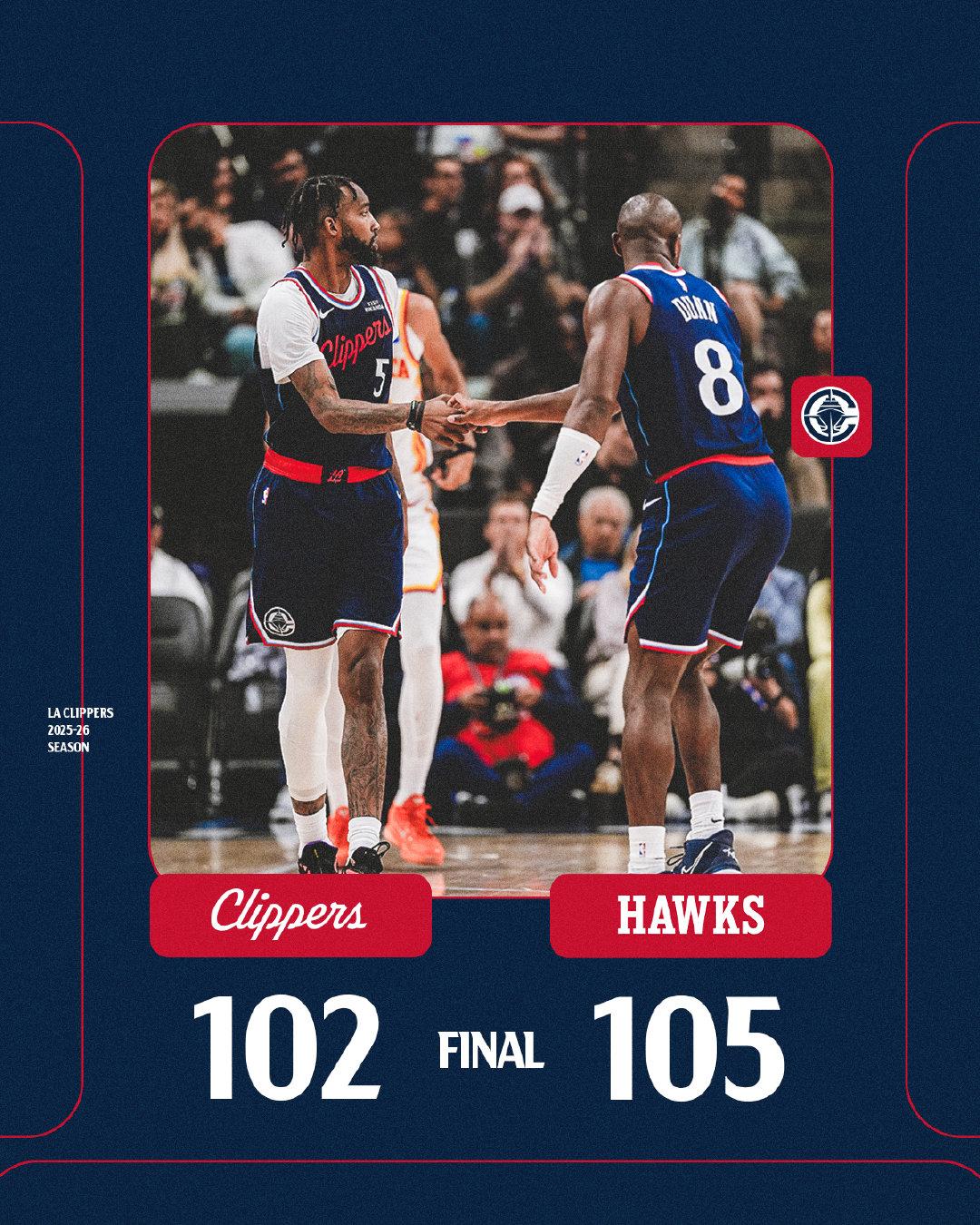 快船今天输的太可惜了！和之前那种大败不一样，今天快船最后是接连错失赢球机会。先