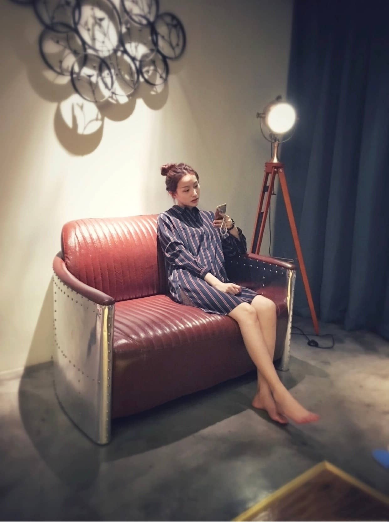 马凡舒光脚丫妆造型美图集​​​