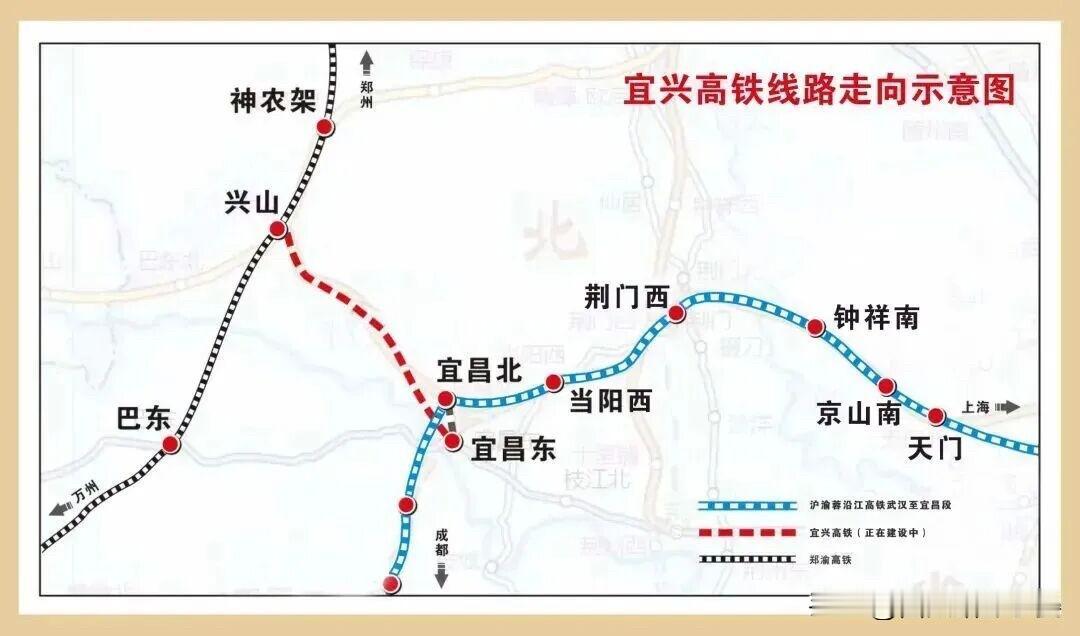 开通更近一步！宜兴高铁开启运行试验8月18日，试验动车从兴山站驶出，宜兴高铁