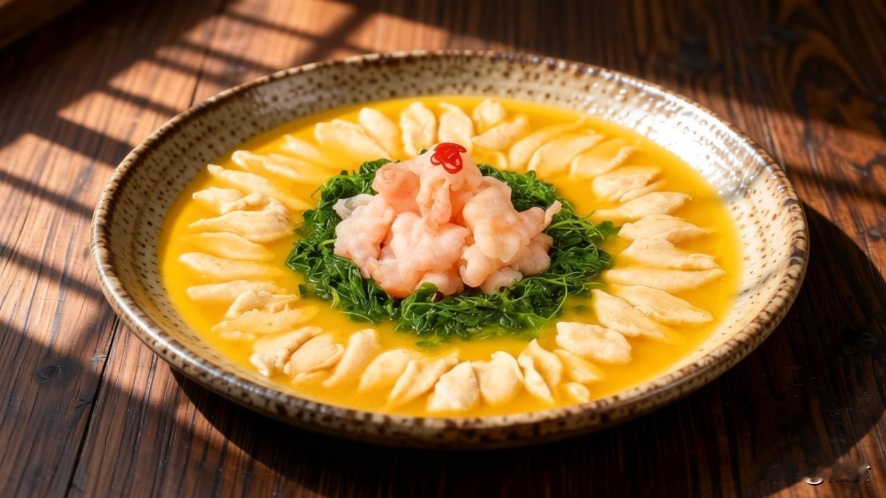 敲虾草头滑鱼柳【食材准备】主料：新鲜草虾200克，黑鱼1条（取净肉约