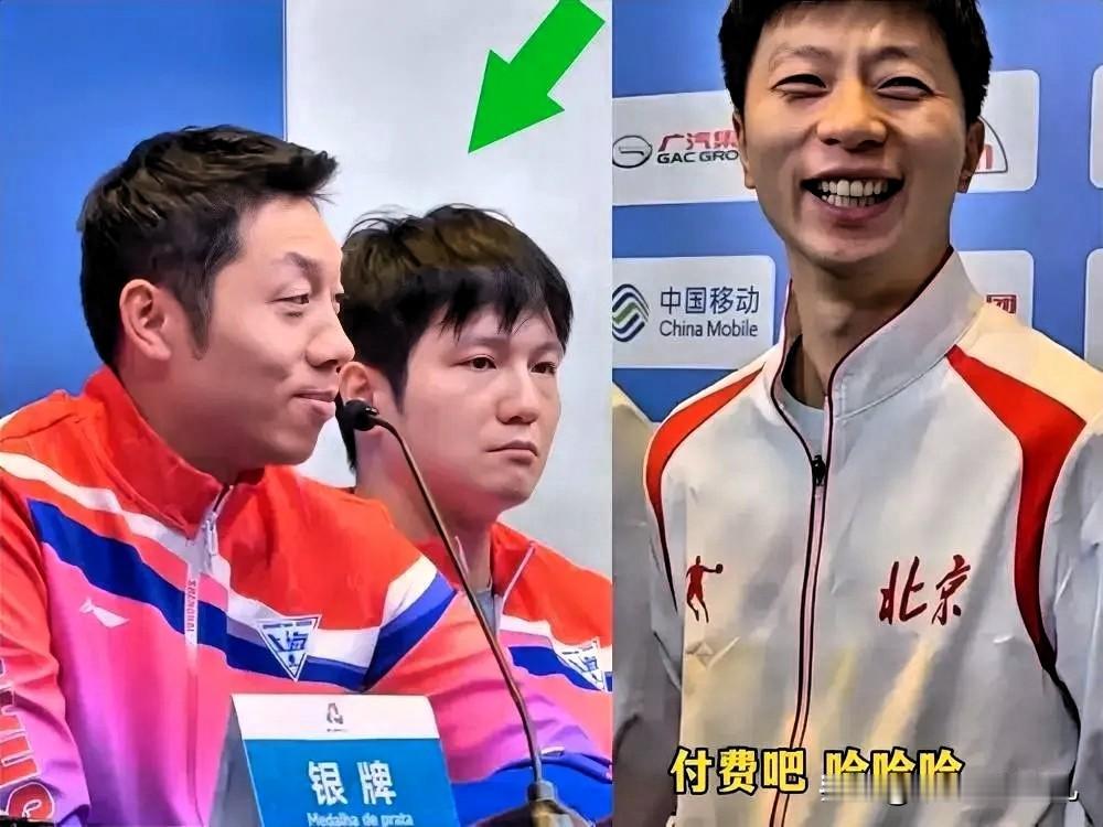 全运会男团决赛后全运会男团决赛结束，许昕拿到了一枚银牌。赛后采访时，许昕坦言