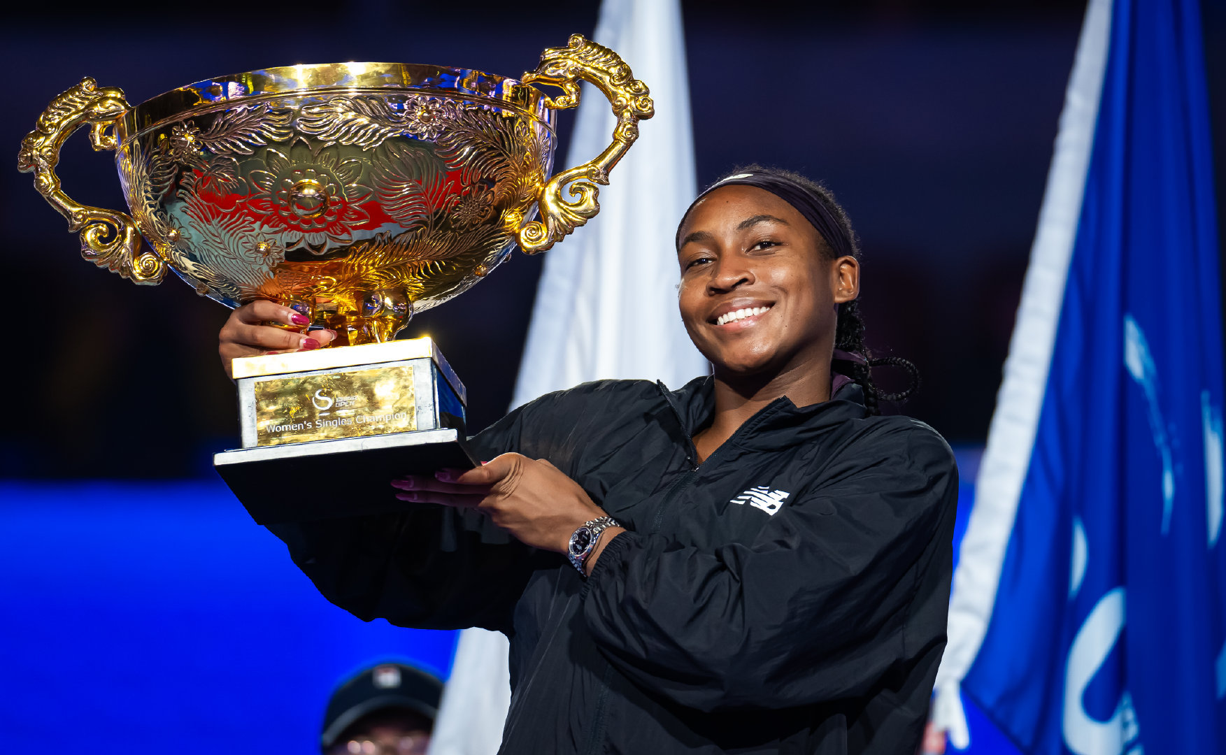 巡回赛的脚步来到中国，一起来回顾去年六站赛事的冠军归属🏆：高芙：萨巴伦卡：卡萨