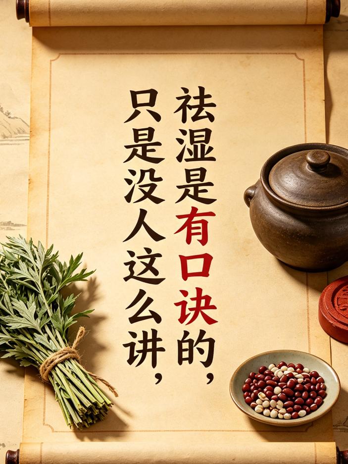 祛湿是有口诀的，只是没人这么讲1.寒湿走关节——冷痛沉重，遇寒加重寒湿