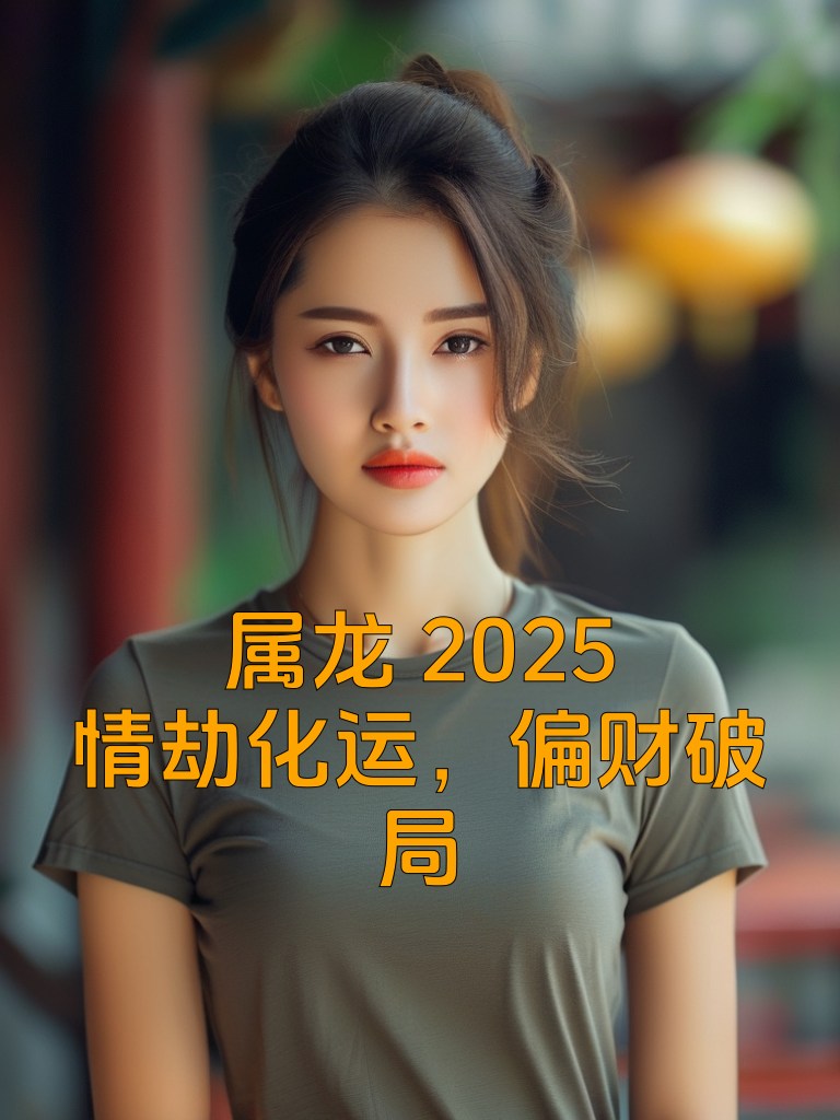 属龙2025：情劫化运，偏财破局