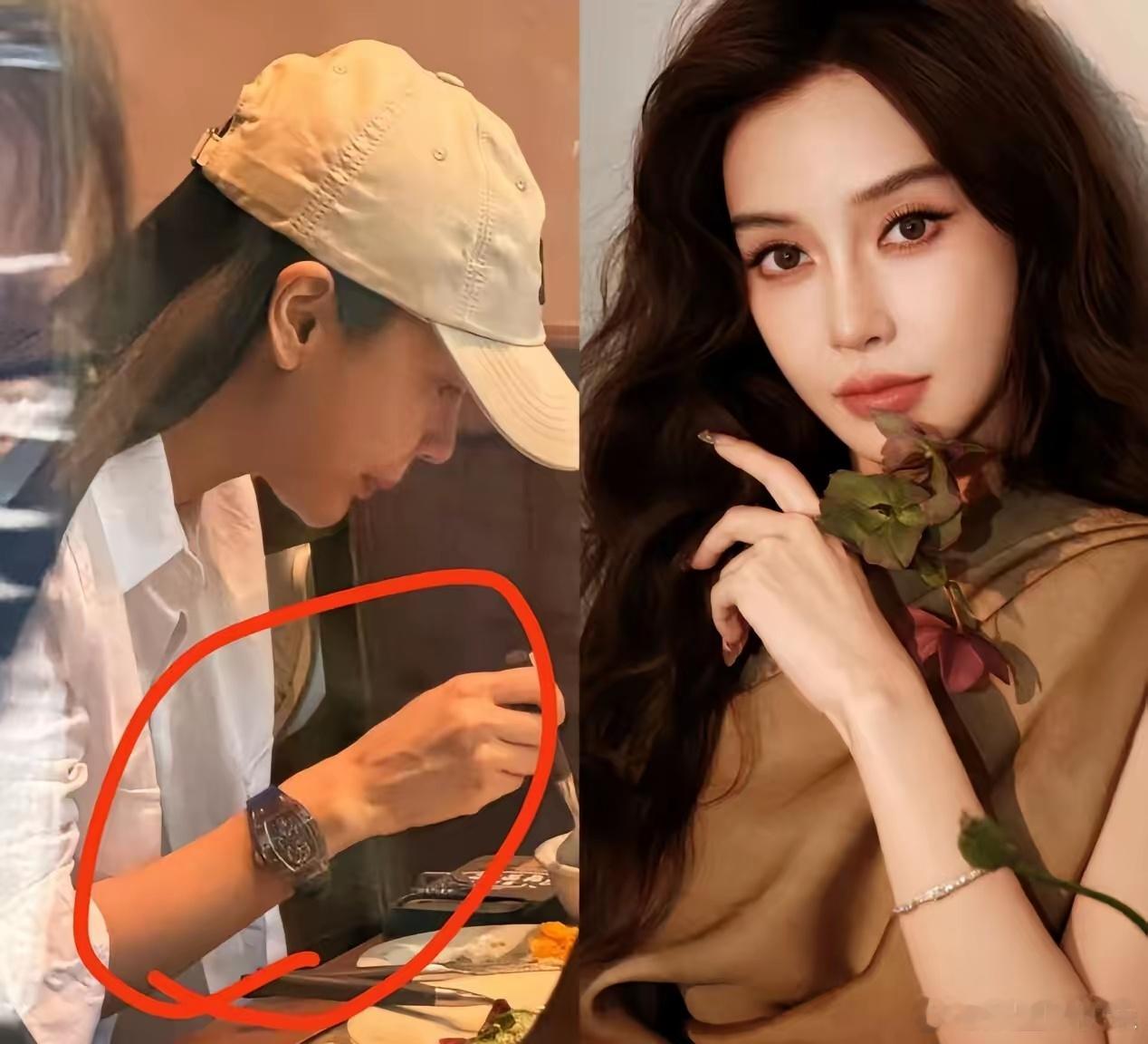 杨颖这事儿。我算是看明白了。原来明星哪怕资源降级了，随手戴的一块表，依旧是普通人