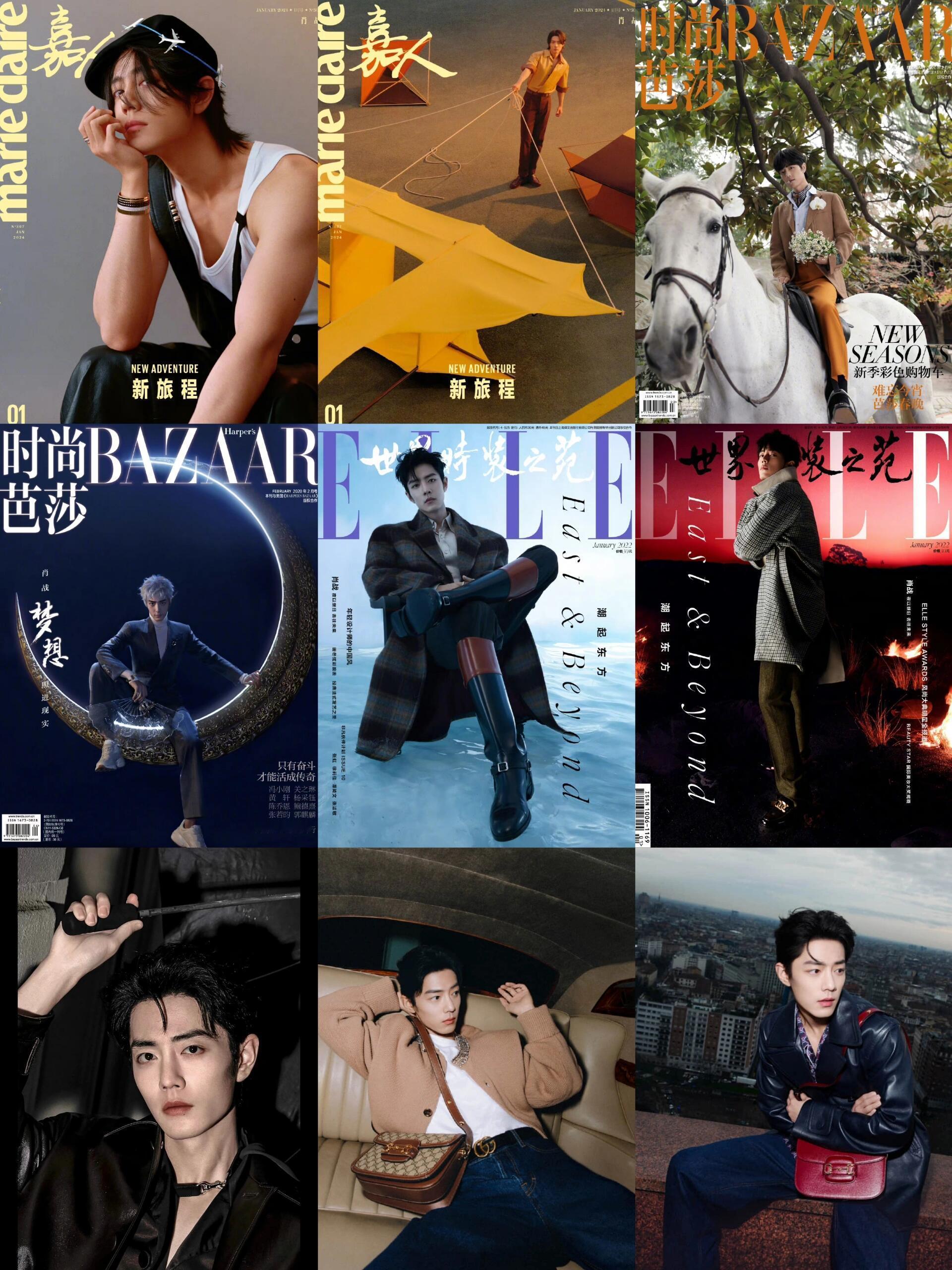 艺术品就是艺术品，肖战这个人真的怎么拍都好看。许闯拍过的肖战