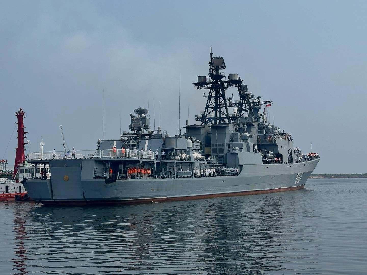 2026年9月30日，俄罗斯海军太平洋舰队"沙波什尼科夫元帅"号护卫舰（RFS