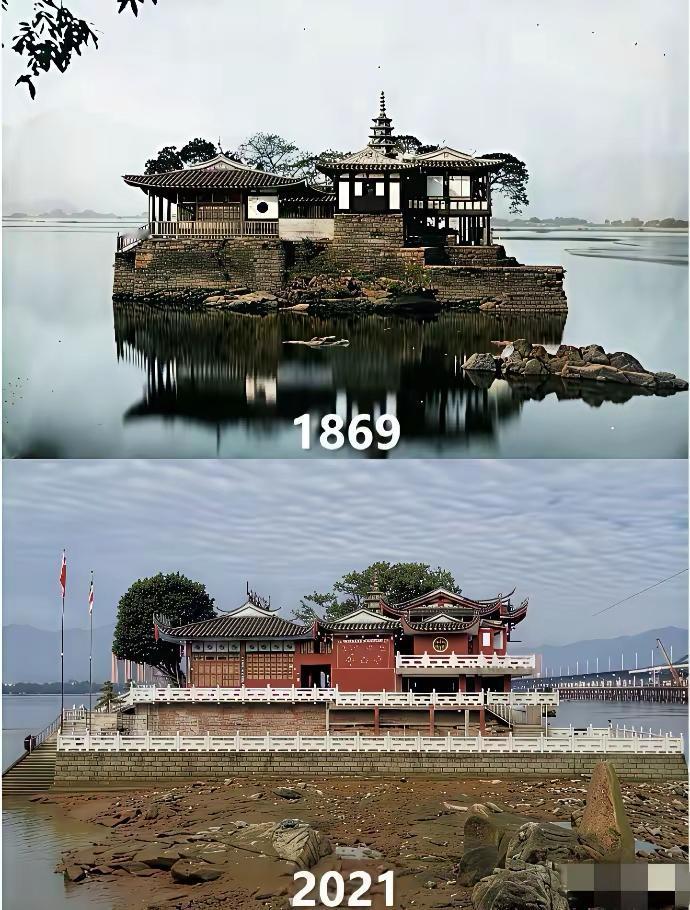 同一个地方，时隔一百五十年。