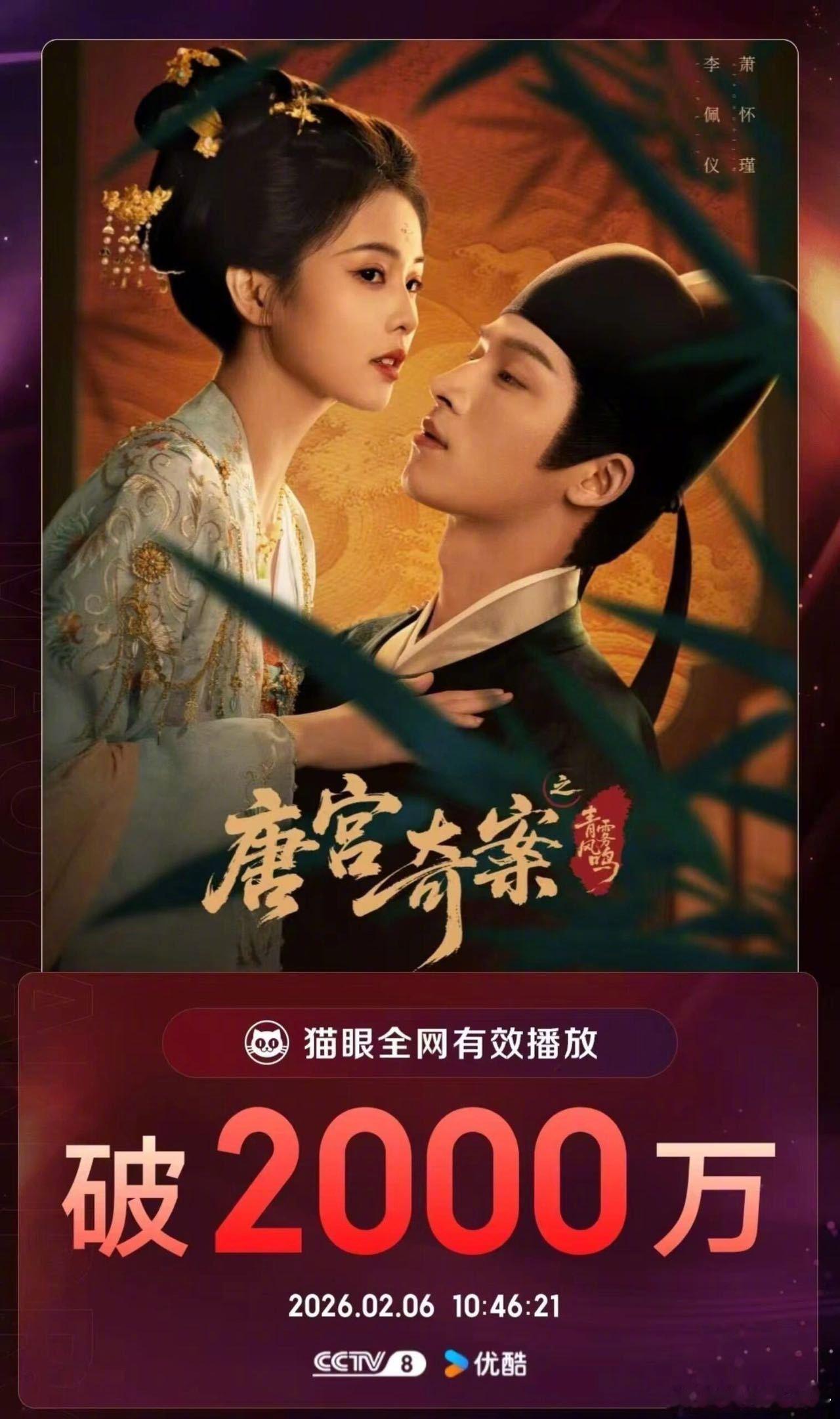 白鹿项目回报率扛剧又扛商，实绩说话！白鹿《唐宫奇案》招商创优酷历史，40+品牌