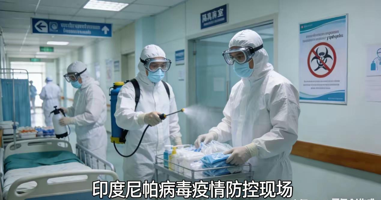 印度又爆发了新型病毒！会不会想新冠病毒一样，到处蔓延。​尼帕病毒，人畜共患，致