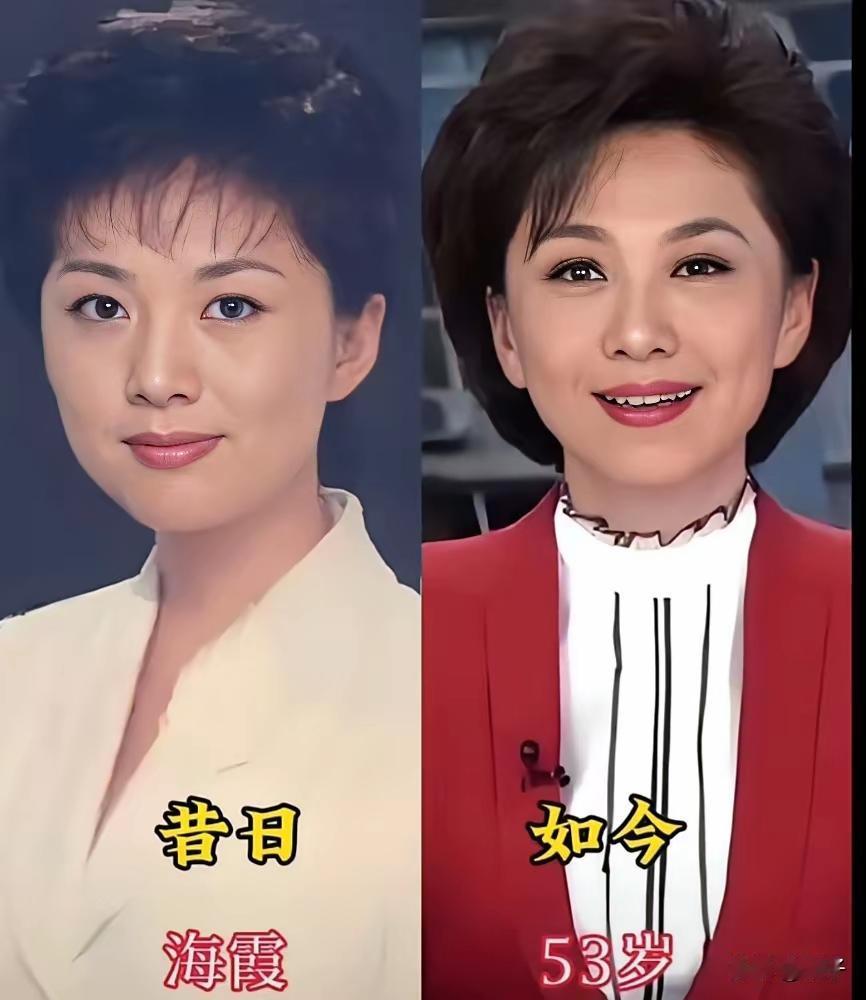 央视挑选主持人的眼光真的是特别的让人佩服，你看看鞠萍姐姐年轻时候，真的是长得特别