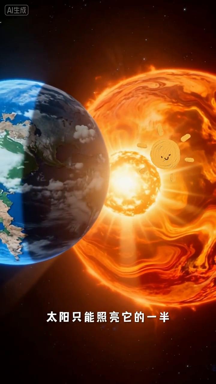 为什么会有白天和黑夜？为什么会有白天和黑夜？小朋友们，这是因为地球在不停的自转