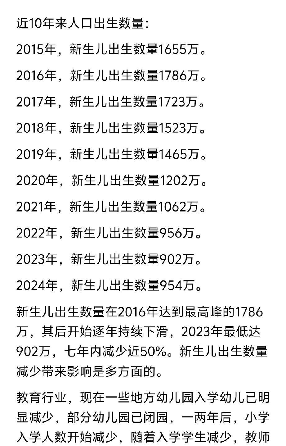 你觉得2025年人口出生会不会出现反弹？突破一千万应该没问题吧！