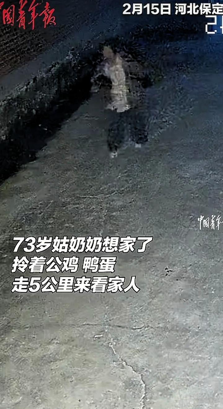 这就是回家的意义！河北保定，一男子开车回家，突然发现家门口有个影子。走近才认