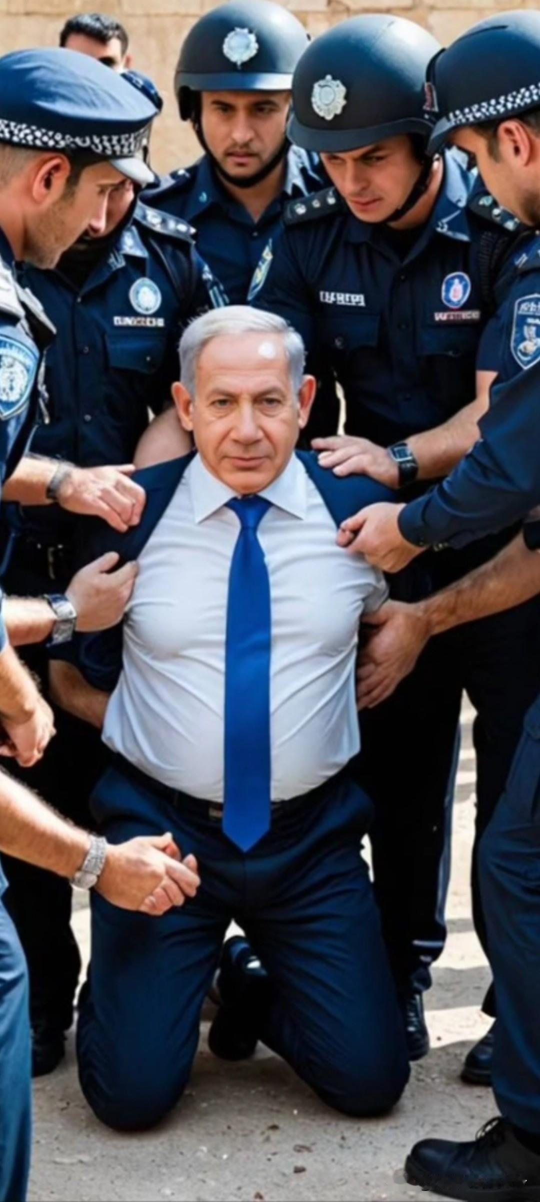 内塔尼亚胡终究还是遭到了报应，正所谓善有善报，恶有恶报，不是不报，时候未到，如今