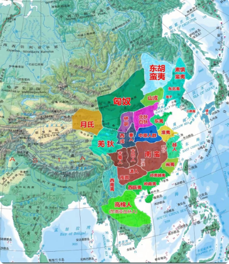 先秦时期各地称呼。。。。。。